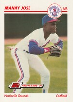 1991 Line Drive AAA #265 Manny Jose