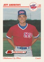 1991 Line Drive AAA #303 Jeff Andrews