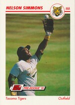 1991 Line Drive AAA #545 Nelson Simmons