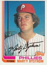 1982 Topps Base Set #416 Marty Bystrom