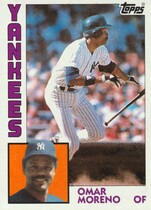 1984 Topps Base Set #16 Omar Moreno