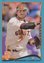 2014 Topps Blue Wal-Mart Exclusive #119 Brandon Crawford