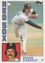 1984 Topps Base Set #745 Dennis Eckersley
