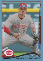 2014 Topps Blue Wal-Mart Exclusive Series 2 #406 Ramon Santiago