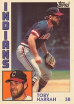 1984 Topps Tiffany #348 Toby Harrah