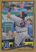 2014 Topps Gold #28 Brayan Pena