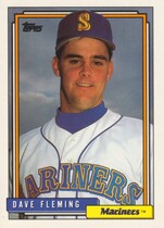 1992 Topps Base Set #192 Dave Fleming