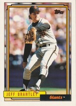 1992 Topps Base Set #491 Jeff Brantley