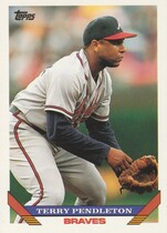 1993 Topps Base Set #650 Terry Pendleton