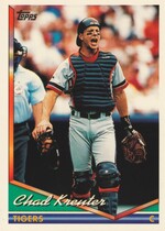 1994 Topps Base Set #257 Chad Kreuter