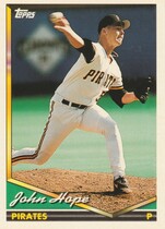 1994 Topps Base Set #491 John Hope