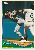 1994 Topps Base Set #593 Omar Vizquel