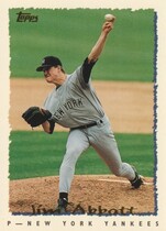1995 Topps Base Set #60 Jim Abbott