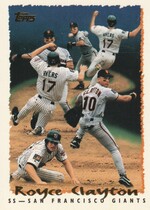 1995 Topps Base Set #67 Royce Clayton