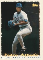 1995 Topps Cyberstats #361 Pedro Astacio