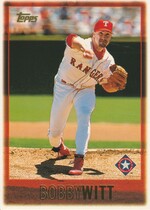 1997 Topps Base Set #332 Bobby Witt