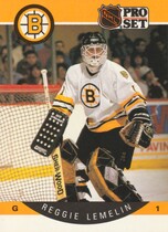 1990 Pro Set Base Set #9 Reggie Lemelin