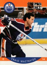 1990 Pro Set Base Set #90 Craig MacTavish