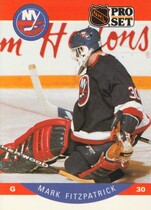 1990 Pro Set Base Set #181 Mark Fitzpatrick