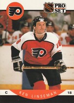 1990 Pro Set Base Set #219 Ken Linseman