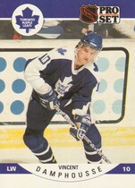 1990 Pro Set Base Set #278 V. Damphousse