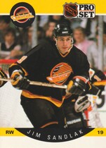 1990 Pro Set Base Set #305 Jim Sandlak
