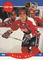 1990 Pro Set Base Set #317 Alan May