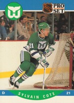 1990 Pro Set Base Set #448 Sylvain Cote