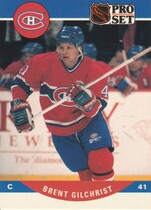 1990 Pro Set Base Set #471 Brent Gilchrist