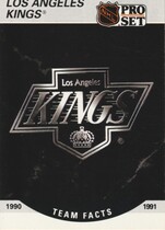 1990 Pro Set Base Set #573 L.A. Kings Logo