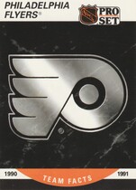 1990 Pro Set Base Set #579 Phil. Flyers Logo