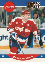 1990 Pro Set Base Set #647 Mikhail Tatarinov