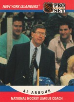 1990 Pro Set Base Set #671 Al Arbour