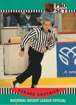 1990 Pro Set Base Set #687 Gerard Gauthier
