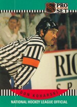 1990 Pro Set Base Set #691 Don Koharski