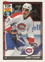 1991 Topps Base Set #209 John LeClair