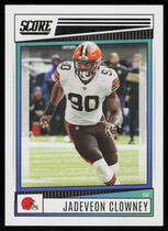 2022 Score Base Set #207 Jadeveon Clowney