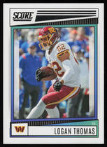 2022 Score Base Set #253 Logan Thomas