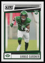 2022 Score Base Set #325 Ahmad Gardner