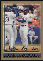 1998 Topps Base Set #157 Carl Everett