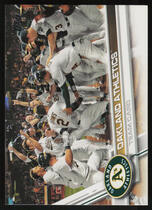 2017 Topps Base Set Series 2 #558 Oakland Athletics