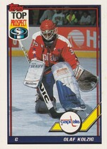 1991 Topps Base Set #290 Olaf Kolzig