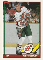 1991 Topps Base Set #374 Troy Crowder