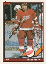 1991 Topps Base Set #376 Brent Fedyk