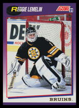 1991 Score Base Set #127 Reggie Lemelin