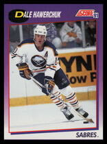 1991 Score Base Set #259 Dale Hawerchuck