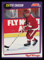 1991 Score Base Set #293 Steve Chiasson