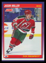 1991 Score Base Set #312 Jason Miller
