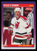 1991 Score Base Set #322 Myles O'Connor