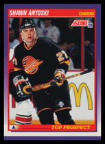 1991 Score Base Set #323 Shawn Antoski